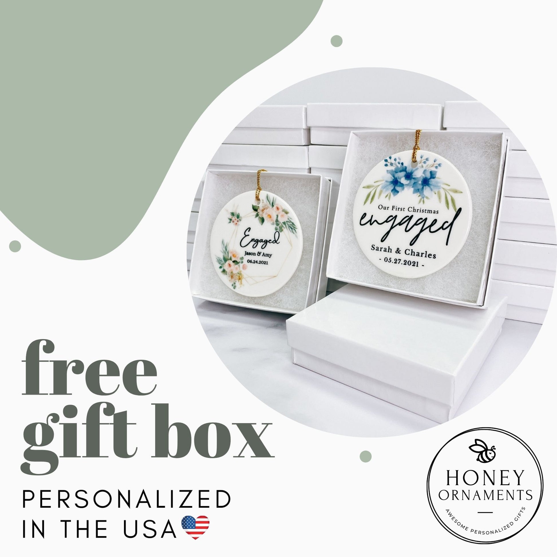 Personalized Gift for Mom Personalized Mom Christmas Gift Box