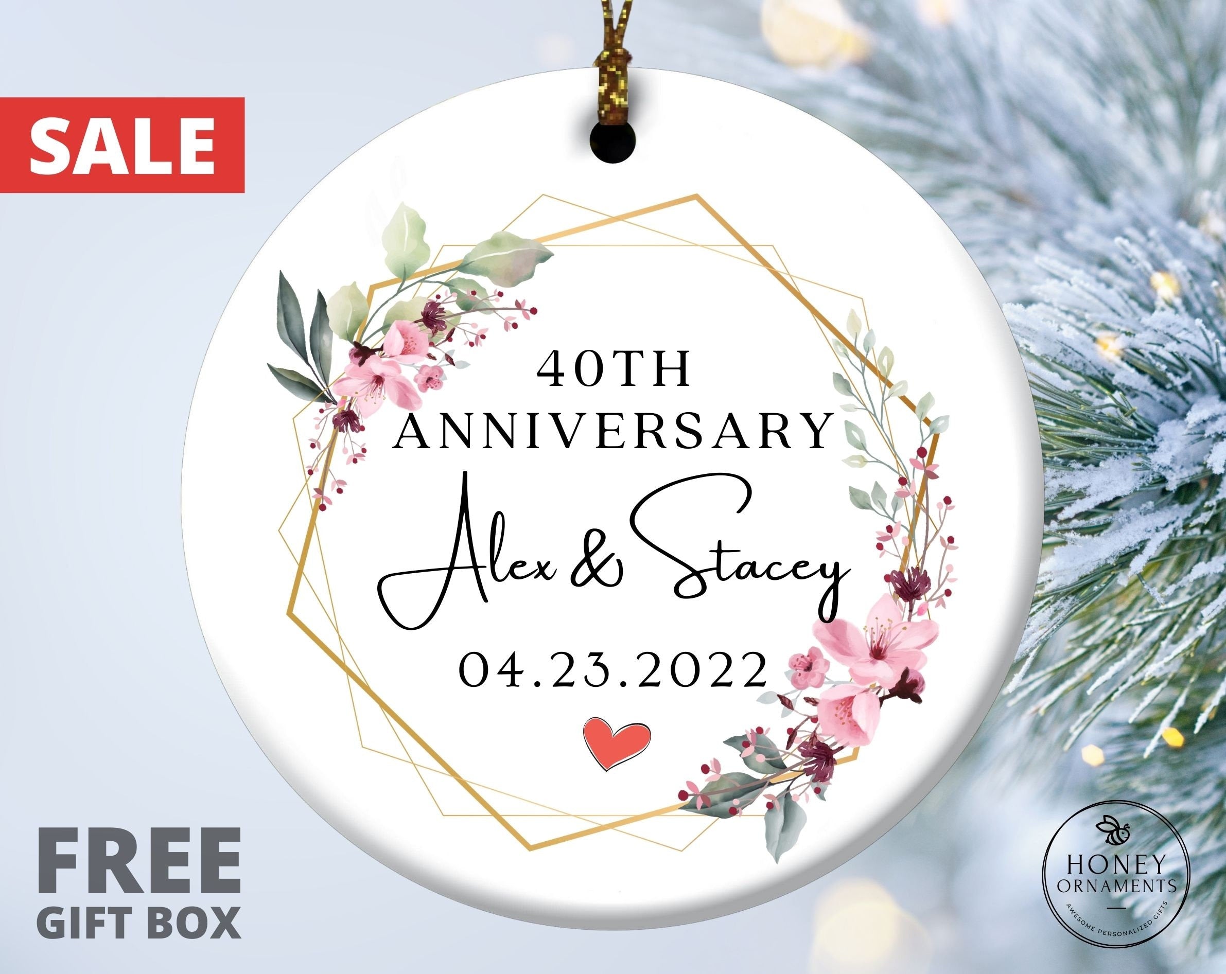 40th Wedding Anniversary Gift Ideas for Couples | Printed Memories ·  Printed Memories